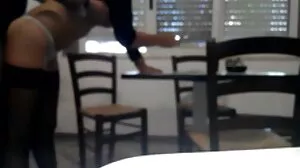 Autorisé porno avec un vieux à souffler - Siri Bent Over Thick Doggystyle Fuck