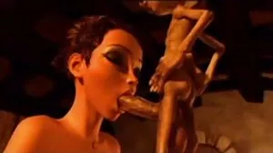 Dis à la sorcière qu'elle sexe vieux peut se pencher et me sucer la bite